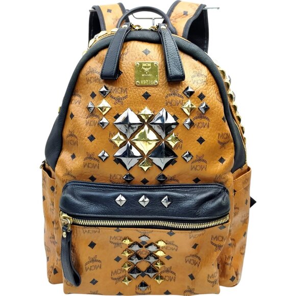 720400BV (S6) MCM Backpack Bag Brown PVC